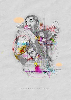 Drake Underground Kingz Inkquisitive painting