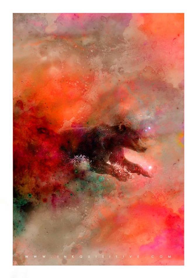 Goldilocks Inkquisitive painting