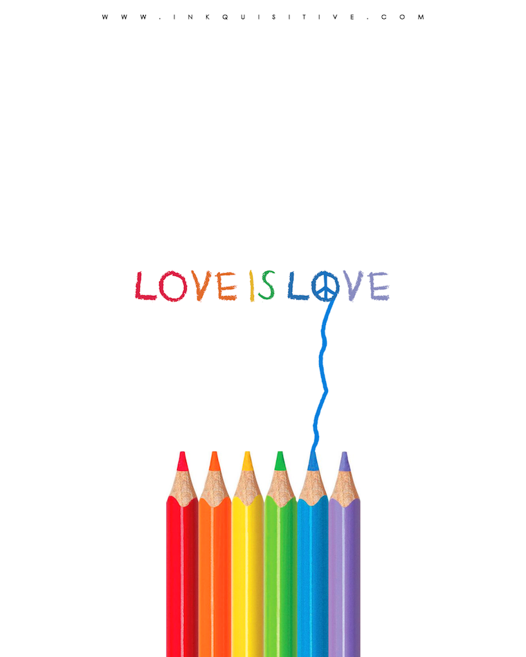 Guess What I'm Human Inkquisitive painting