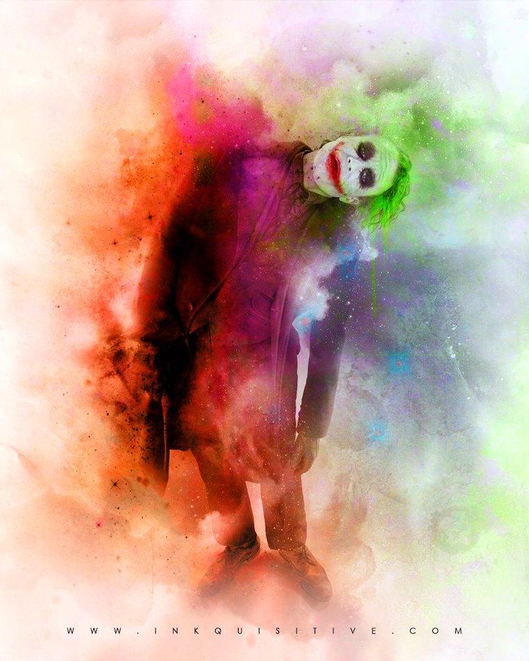Haven't you ever heard of the healing power of laughter Inkquisitive painting