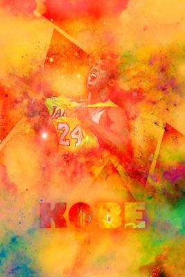 Kobe Bryant Inkquisitive painting
