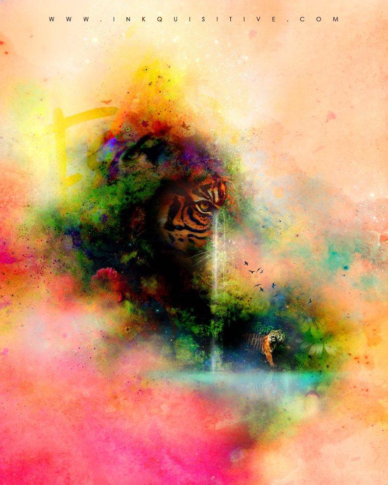 Main squeeze, main stream Inkquisitive painting