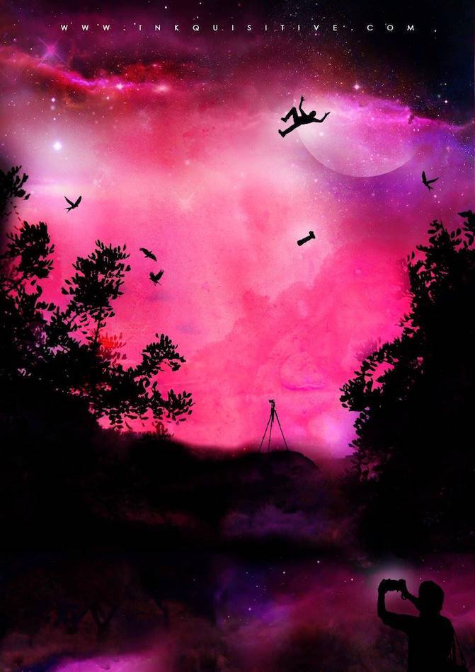 Photographers Inkquisitive painting