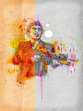 Scarface Inkquisitive painting