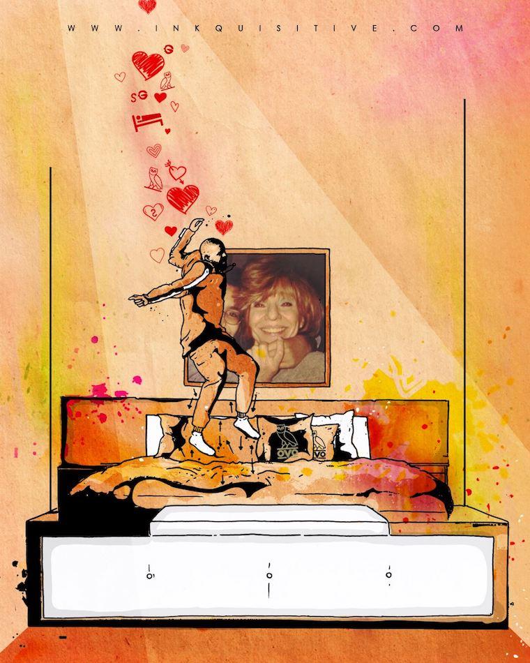 She say do you love me Inkquisitive painting