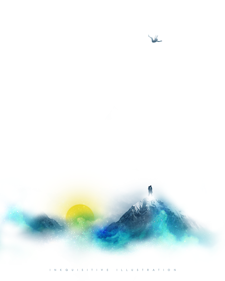 Sometimes the person you fall for Inkquisitive painting