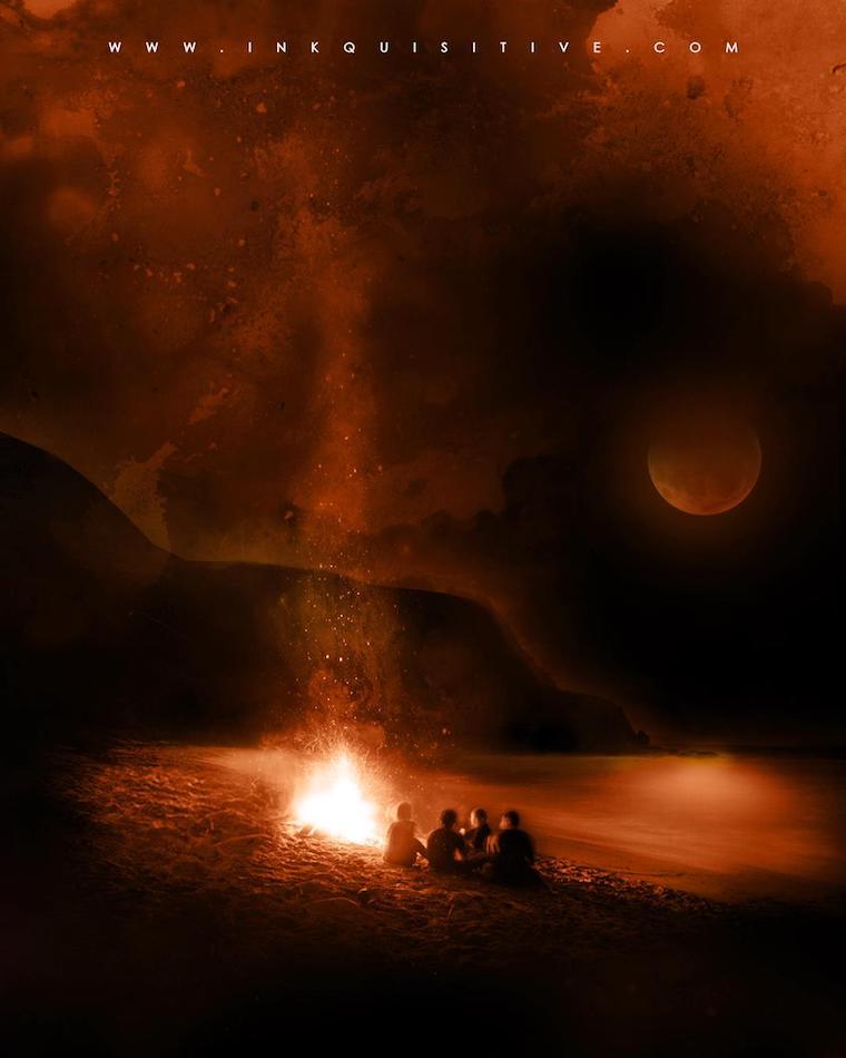 Teenage fever Inkquisitive painting