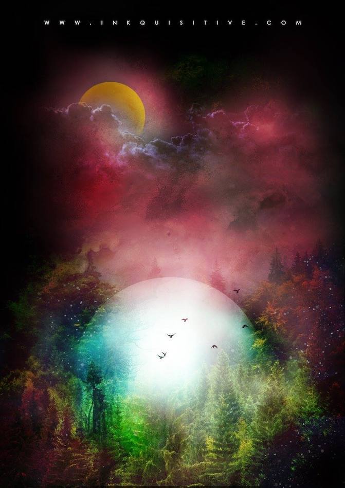 Tell me what's more beautiful Inkquisitive painting