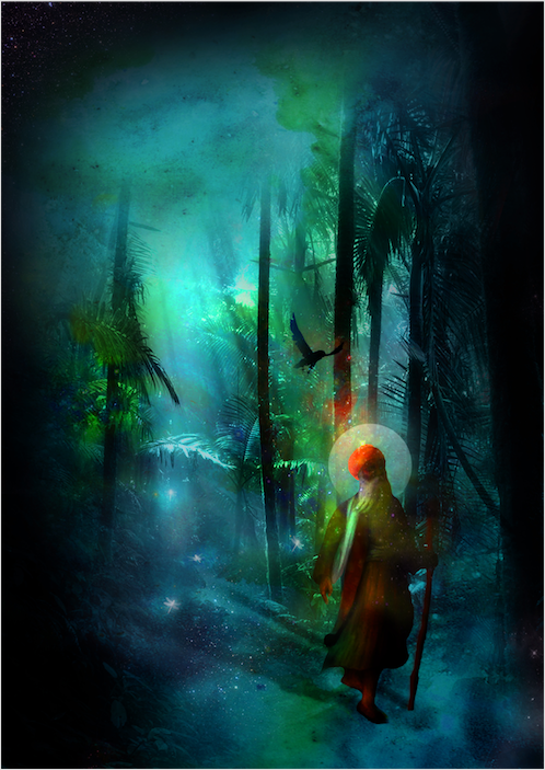 The light traveller Inkquisitive painting