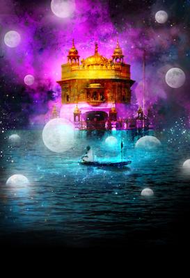 If a thousand moons were to fall Inkquisitive painting