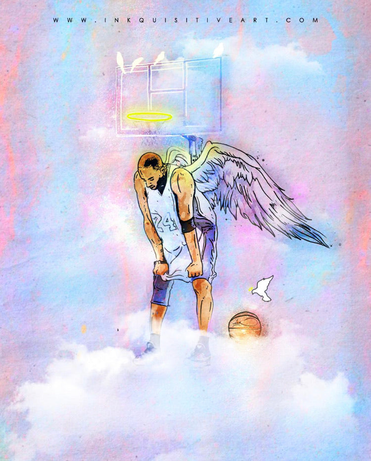 Halo hoop Inkquisitive painting
