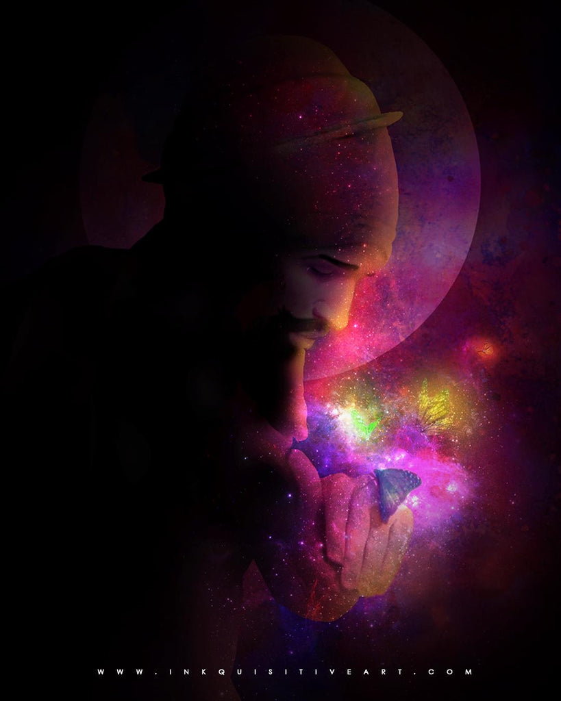 God is in the details Inkquisitive painting