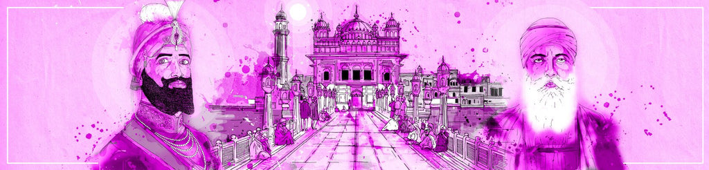 Fourth entrance purple Inkquisitive painting