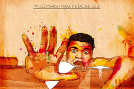 Muhammed Ali Inkquisitive painting