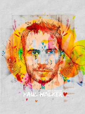 Paul Walker Inkquisitive painting