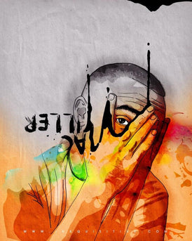 RIP Mac Miller Inkquisitive painting