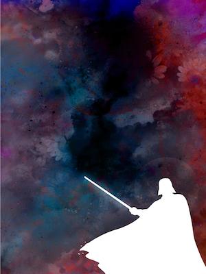 May the 4th be with you Inkquisitive painting Star Wars
