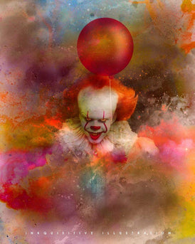 It Pennywise Inkquisitive painting